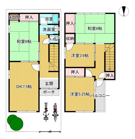 大峰南町貸家