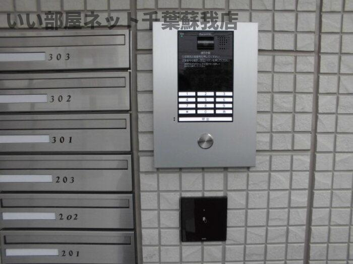 ルシェリア一番館・二番館のエントランス|オートロック付き♪