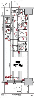 【間取り】 | エスプレイス神戸グレース