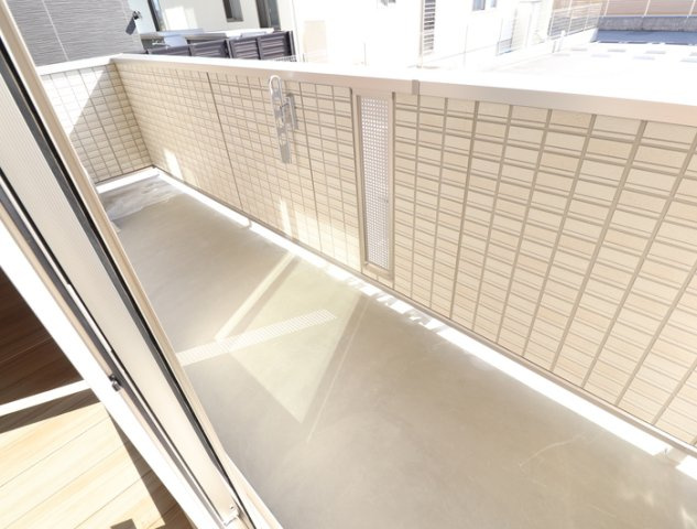 カーサ八代のバルコニー