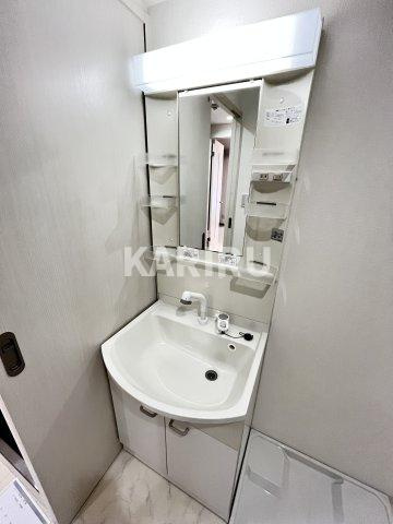 JPレジデンス大阪城東Ⅱの独立洗面台