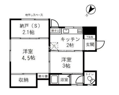 ハレバレの間取り