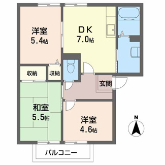 【間取り】 | スペリオールプラザC