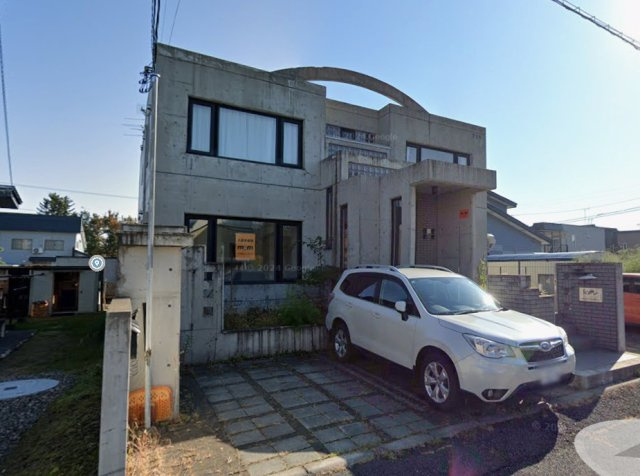 北海道旭川市　一棟アパートの外観