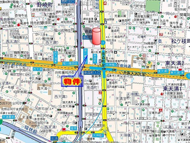 【地図】 | エスリード南森町駅前