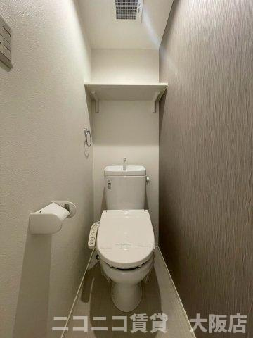 豊中市岡町北３丁目のアパートのトイレ