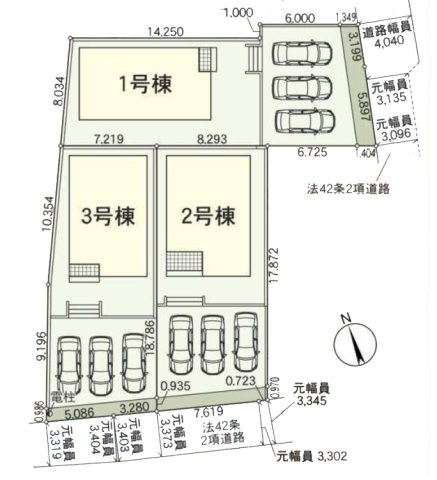 【区画図】 | 安城市小川町天神26-4『仲介料無料』新築戸建て | 2号棟