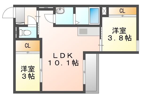 ＲＥＧＡＬＥＳＴ今の間取り