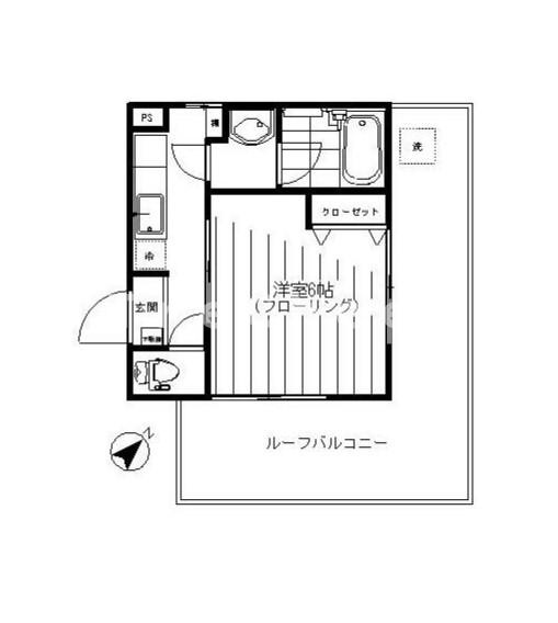コーポ後藤の間取り