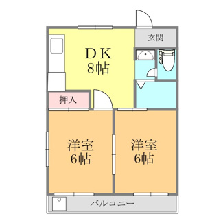 【間取り】 | 愛和ビル・