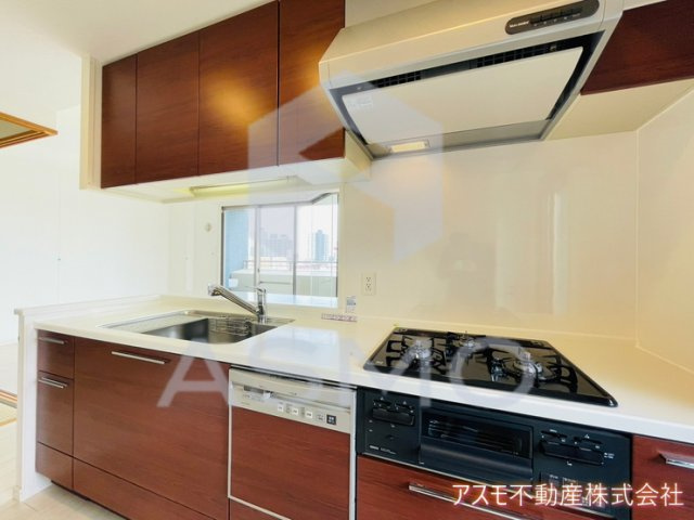【キッチン】 | カスタリア上町台 | 同マンション別部屋　参考写真