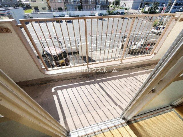 第一東雲マンションのバルコニー