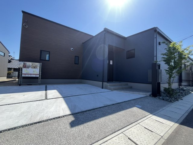 松崎町戸建の外観パース