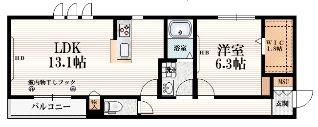 シエル　池袋本町の間取り