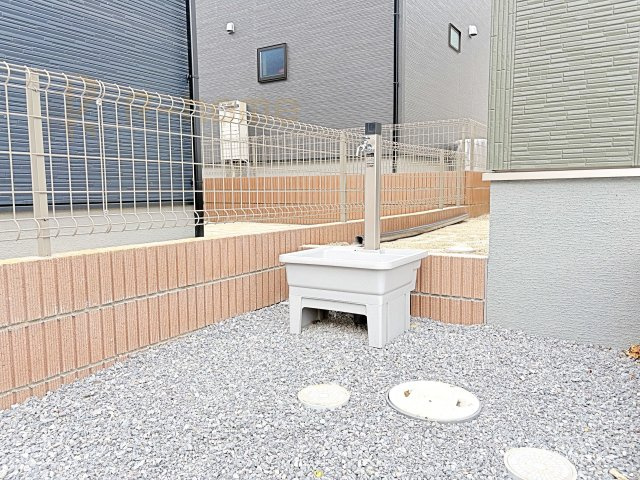 第1取手市ゆめみ野　新築戸建て　1号棟の設備|便利な立水栓付き！洗車や水やりもラクラク♪