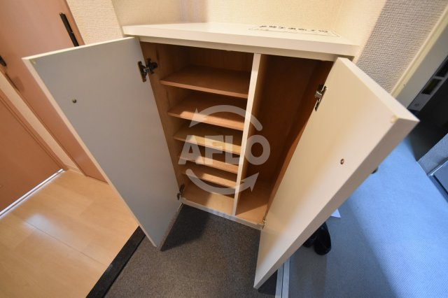 エスタブレ南森町の収納|エスタブレ南森町　シューズボックス