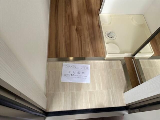 ベルメント東千葉の玄関
