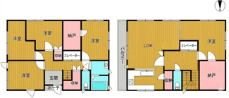 【間取り】 | 大津市八屋戸2217-112　中古戸建