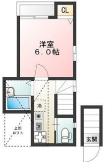 【間取り】 | Ｇｌａｎｚ王子ＷＥＳＴ | 間取りです。