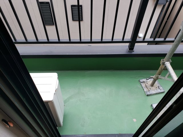 YKビル関口のバルコニー