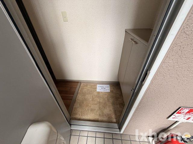 ノイハイツの玄関|落ち着いた玄関です