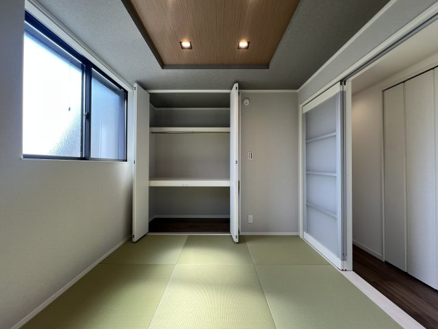 内装・設備・お庭・カースペース。全てにおいて別格！！夢が詰まった憧れの戸建ここにあり！気にならないワケがない！そんな物件は、【座間市南栗原3丁目】新築戸建の和室|和室があれば客間としても活用できます