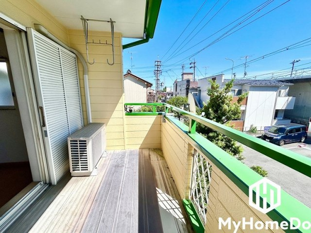 西区坂井戸町のバルコニー