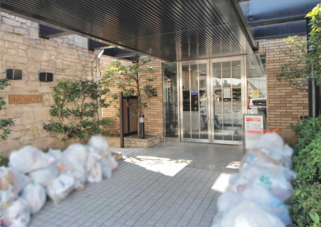 パーク・ハイム用賀南　ピアノ相談　管理人通勤　和室のエントランス