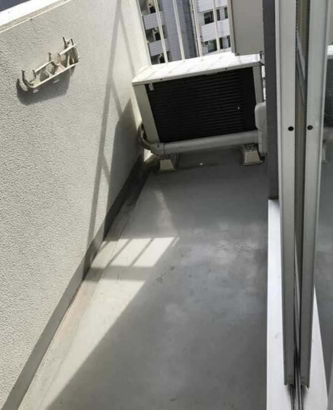 グランドメゾン三軒茶屋　駅近　分譲賃貸　高層階のバルコニー
