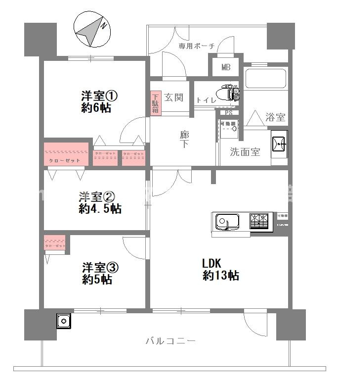 サクセスブリッジ弁天町の外観