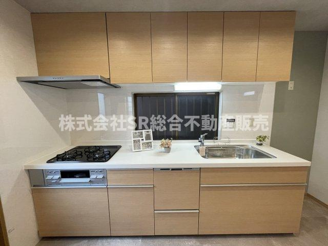 三島1丁目中古戸建のキッチン|新調されたばかりのシステムキッチン♪快適にお料理できます！