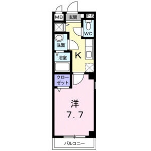 ハイビレッジ六甲の間取り