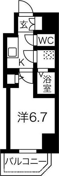 ファーストフィオーレ神戸駅前の間取り