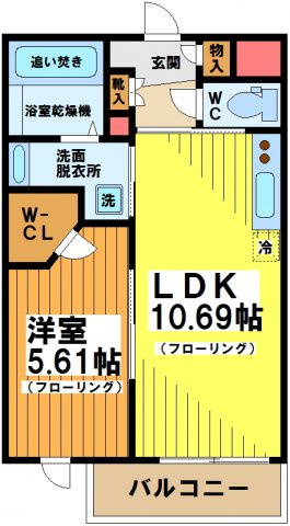 【間取り】 | ナチュール浜田山