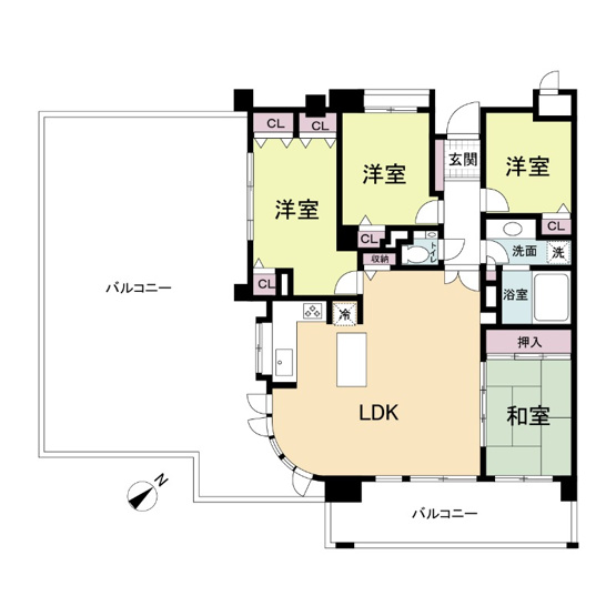 【間取り】 | レジディア千里万博公園