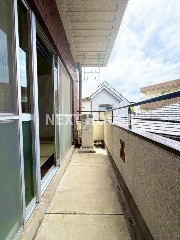 グレースハイム上住吉のバルコニー