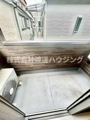 O,Houseのバルコニー