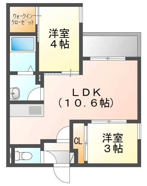 ＲＥＧＡＬＥＳＴ　Ｆ　下伊福の間取り