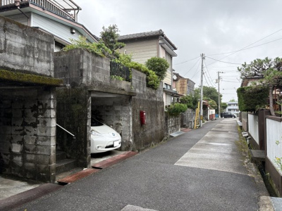 【前面道路含む現地写真】 | 売地　高知市福井町　＠17.43万