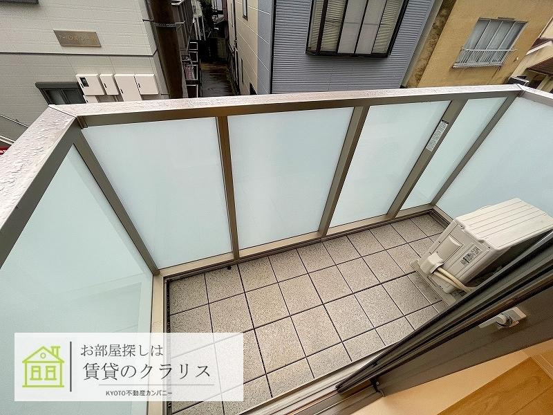 メリア桂東のバルコニー