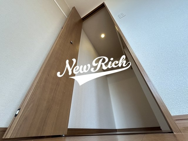 前橋市元総社町のアパートの収納