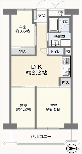 【間取り】