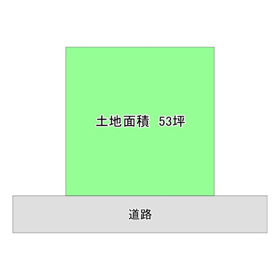 【土地図】 | ◆南区真金町　建築条件無し売地◆