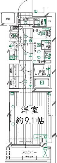 【間取り】 | レガリス明大前