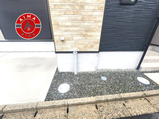 福岡市早良区飯倉3丁目第7-3棟（2号棟）の庭|お庭で自由な時間を過ごせます。