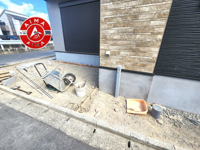 福岡市早良区飯倉3丁目第7-3棟（2号棟）の外観|お庭で自由な時間を過ごせます。