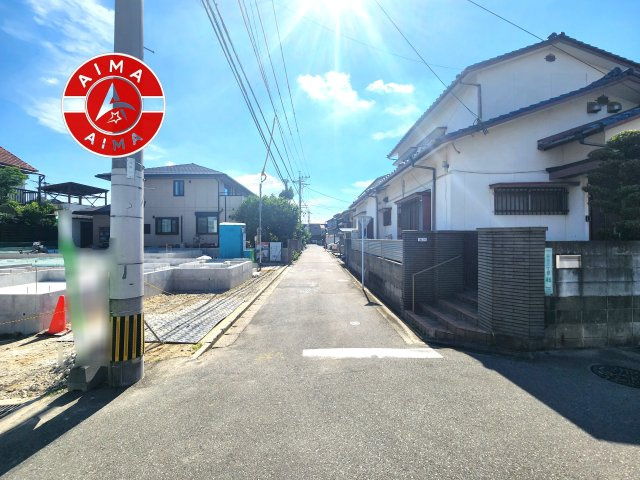 福岡市早良区飯倉3丁目第7-3棟（3号棟）の前面道路含む現地写真|前面道路です。