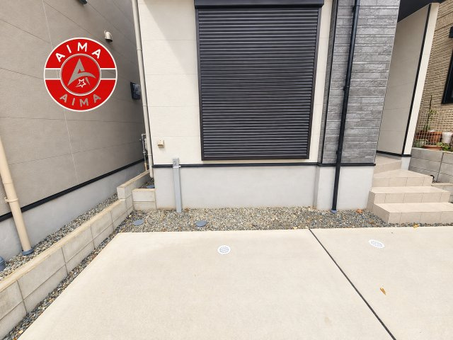 福岡市早良区飯倉3丁目第7-3棟（3号棟）の外観|お庭で自由な時間を過ごせます。