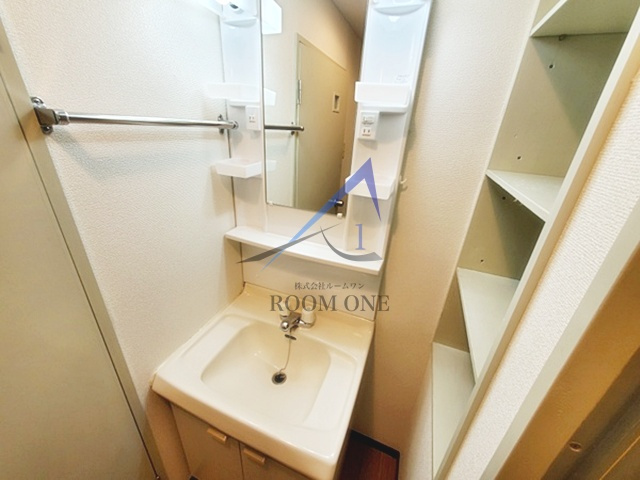 サンパレス西品川の洗面所|洗面台です。