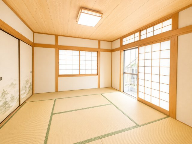 千種区城木町一丁目戸建の和室|和室（2階部分）
※CG加工により一部家具等を削除しています。